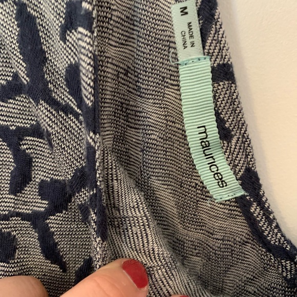 Maurices ¾ Sleeve Mini Dress Sz M - Picture 6 of 6